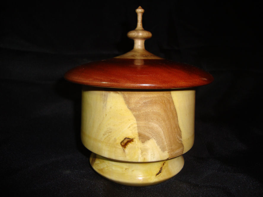 Boite, oranger, bois exotique et acacia