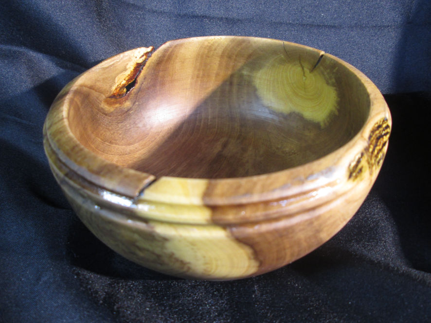 Bol en bois d'oranger